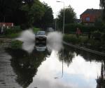 Water nuissance after 30 mm shower - credit municipality of Nijmegen