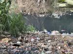 Garbage Situation Along Riverbank
