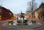 The Neptune Fountain in Bremen, photo by Martin Peterdamm (2010), 