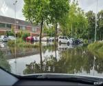 Wateroverlast 26 juli 2021 - credit Politie Zoetermeer